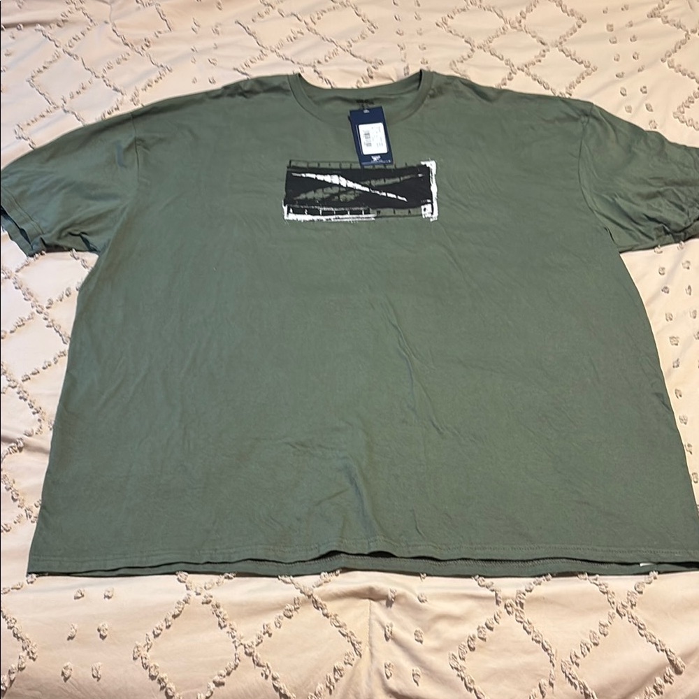 Reebok Green Short Sleeve Tee